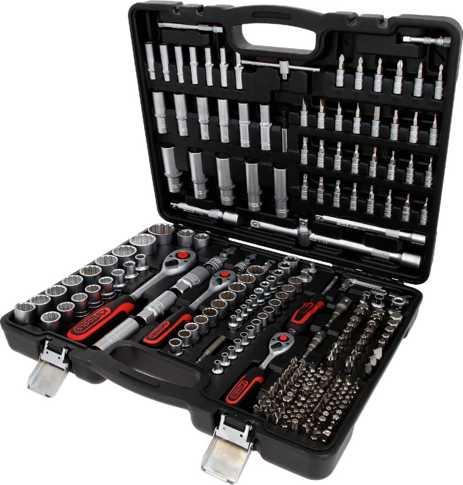 Produktbild KS Tools Steckschlüssel-Satz 255 Teile 1/4 Zoll 3/8 Zoll + 1/2 Zoll